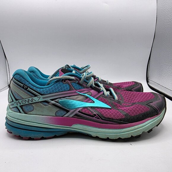 Brooks Ravenna 7 Womens 8.5 Purplel Running Shoes Lightweight Breathable Sneaker - Picture 12 of 13
